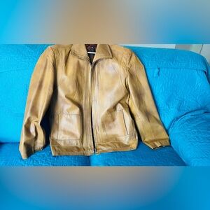Genuine Leather Jacket for men size L
